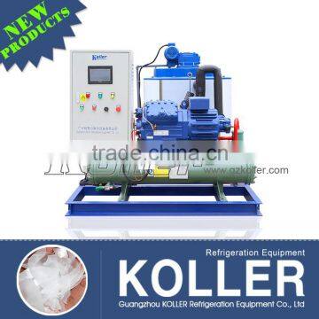 5Tons CE approval flake ice maker with PLC automatic control