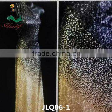 Haniye JLQ06-1/2016 Shining embroidery french tulle lace / laces fabric nigerian african style with sequins