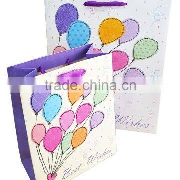 2016 luxury wholesale paper party bags