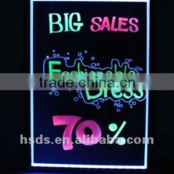 Ultra-thin LED Fluorescent Writing Board new 2012