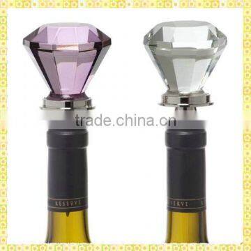 Cheap Crystal Diamond Wine Bottle Stoppers For Wedding Souvenirs