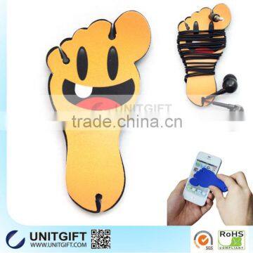 New Creative Earphone Cable Winder