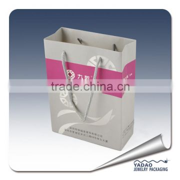 Logo printed for free as your requirement fashion paper bags for sale