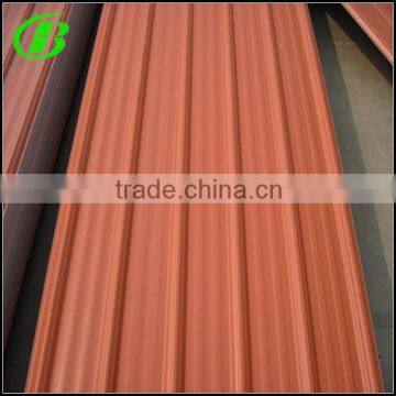 galvanized color coated corrugated roofing sheets