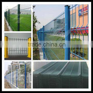 PVC coated high quality wire mesh fence/security fencing ISO9001