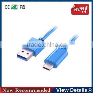 Fast Charger For USB 3.1 Type-C Data and Charging Cable for New Macbook for Nokia N1 for Letv One