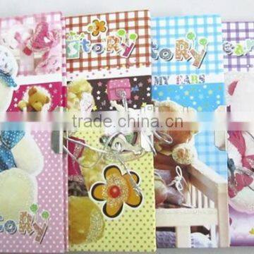children lock notebook diary notes