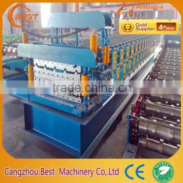 Best Double Layer Glazing Corrugated Roll Forming Machine