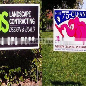 Corflute Signs, different sizes