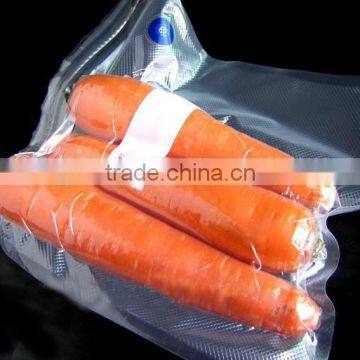 Sous vide vacuum zipper valve bag for fresh food PP+nylon sachet packaging film