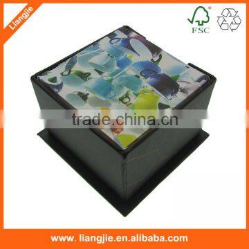Office/school Memo Block, Paper Block With Printed Logo in Box/holder photo-6