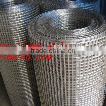 galvanized welded wire mesh/hot dipped galvanized welded mesh roll