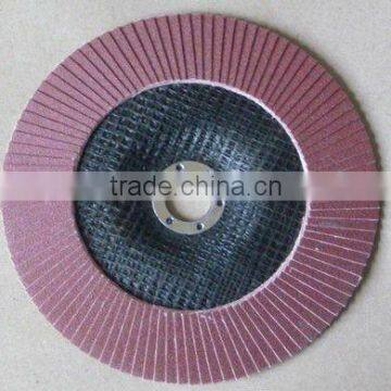Coated abrasive flap disc