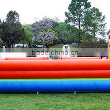 inflatable bounce footabll field 10x5.5m inflatable floor Football Pitch for kids