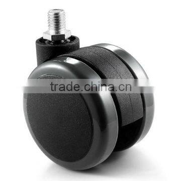 65mm PU caster for office chair DWG-A006