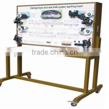 Central lock and anti theft system teaching board