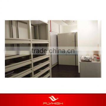 mechanical metal shelving unit for cd cabinet