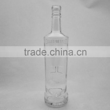 750ml glass spirit bottles