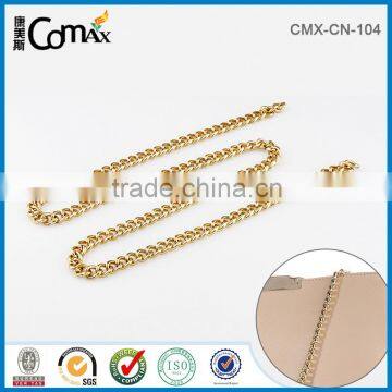 European Feature Metal 18K Shining Gold Chain for Handbag photo-3