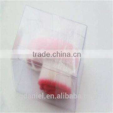 Wholesale Plastic Pink Cleansing Face Brush With Flower Synthetic Hair,Soft Face Wash Brush photo-5