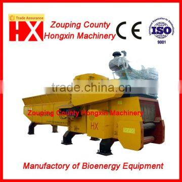 Diesel engine wood chipper biomass crusher