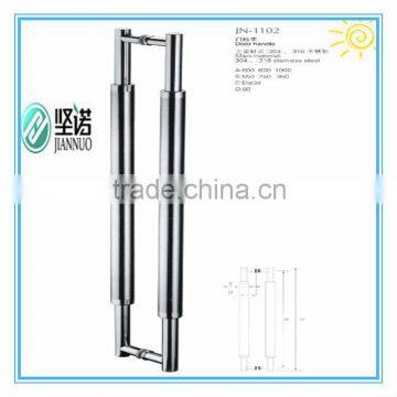 stainless steel glass door handle