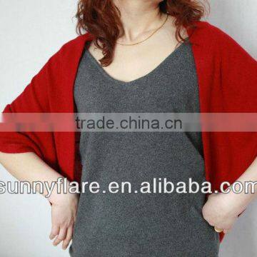 Women Pure Cashmere Poncho photo-2