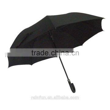 Automatic Black Outdoor Umbrella for Wholesale