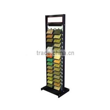 China Products Customizable Metal Floor Tiles Display Racks