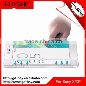 3D Curved Glass 0.26mm Full Covered Edge to Edge Bent Glass Tempered Screen Protector for Sony Xperia X/X Performance