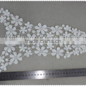 2016 New Wholesale Machine Embroidery Neckline 100% Cotton Crochet Lace Collar photo-2