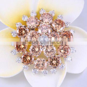 Latest Brooch Design Yellow Butterfly Brooch