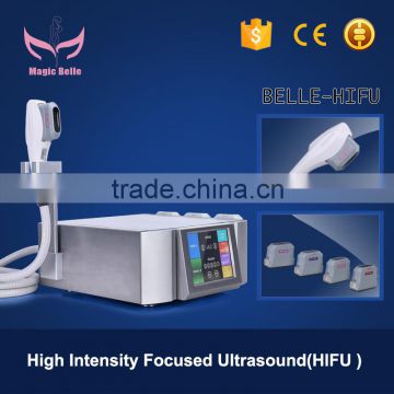 5.0-25mm Korea Technology Best Hifu Machine Ultra Skin 4MHZ Hifu Hifu Face Lift Machine With Teaching Video Portable