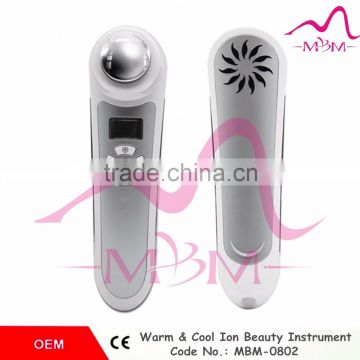 New Microcurrent Galvanic Face Lift Ion massager vibrator facial