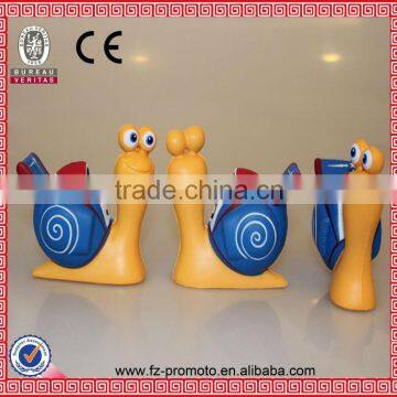 2013 new lovey snail shape pu ball for promotional gifts