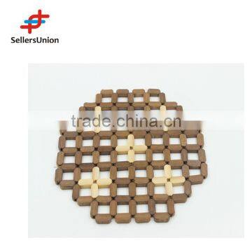 No.1 yiwu exporting commission agent wanted bamboo dining table pot mat WP016
