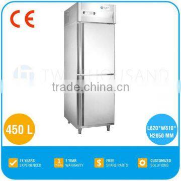 2017 TWOTHOUSAND HOT Commercial Freezer TT-VCF450L2K- CE Certificate Stainless Steel Used Commercial Freezers for Sale