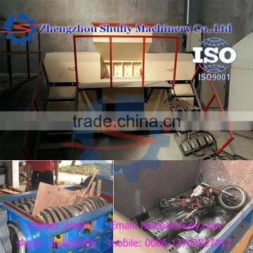 Scrap plastic shredder Manufacture of car shell shredder 0086-13703827012