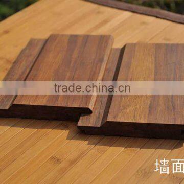 Strand woven bamboo cladding