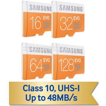 128GB 64GB 32GB 16GB Samsung EVO Micro SD SDHC/SDXC CLASS 10 Memory Card