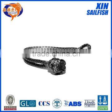 black color uhmwpe braided rope