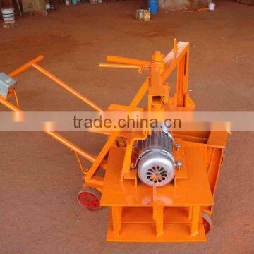 QMJ2-45 Small Block Machine/Small Manual Hollow Block Making Machine