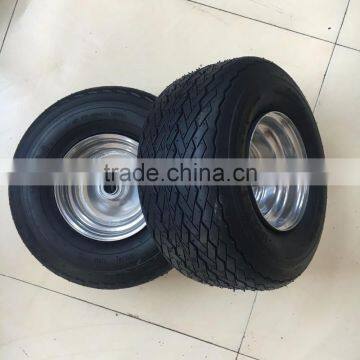 Top Quality 13 x 6.5-6 Pneumatic Golf Cart Wheel Assembly photo-2