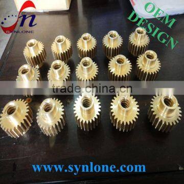 Customized Machining Brass Gear photo-4