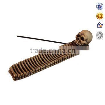 2016 New Halloween Decoration Skeleton Incense Burner Holder