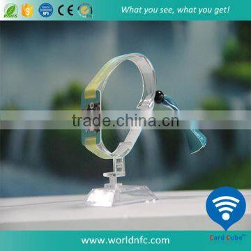 125khz TK4100 Factory Price Customized Design RFID Nylon Wristband NFC Bracelet photo-3