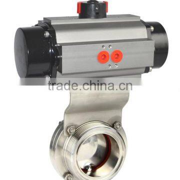 ISO Certified Factory Direct Sale Stainless Steel Sanitary Butterfly Valves photo-5