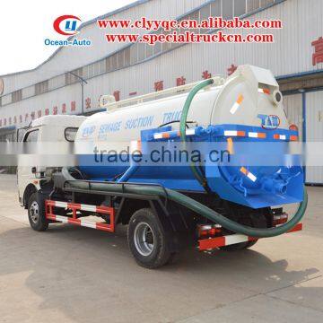DFAC 4X2 Sewage Suction Tanker Truck 5000litre Cleaning Sewage Suction Truck for Sale photo-6