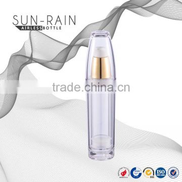 Wholesale customized disposable custom size PETG single-double-deck cosmetic bottle