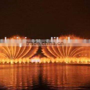 Outdoor Fountain With Led Light